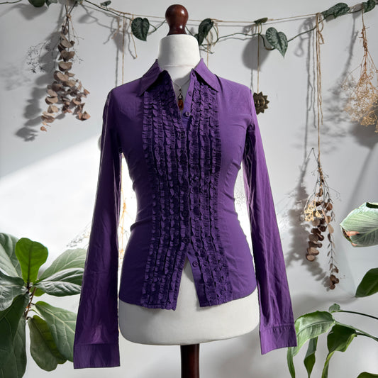Purple shirt - size S