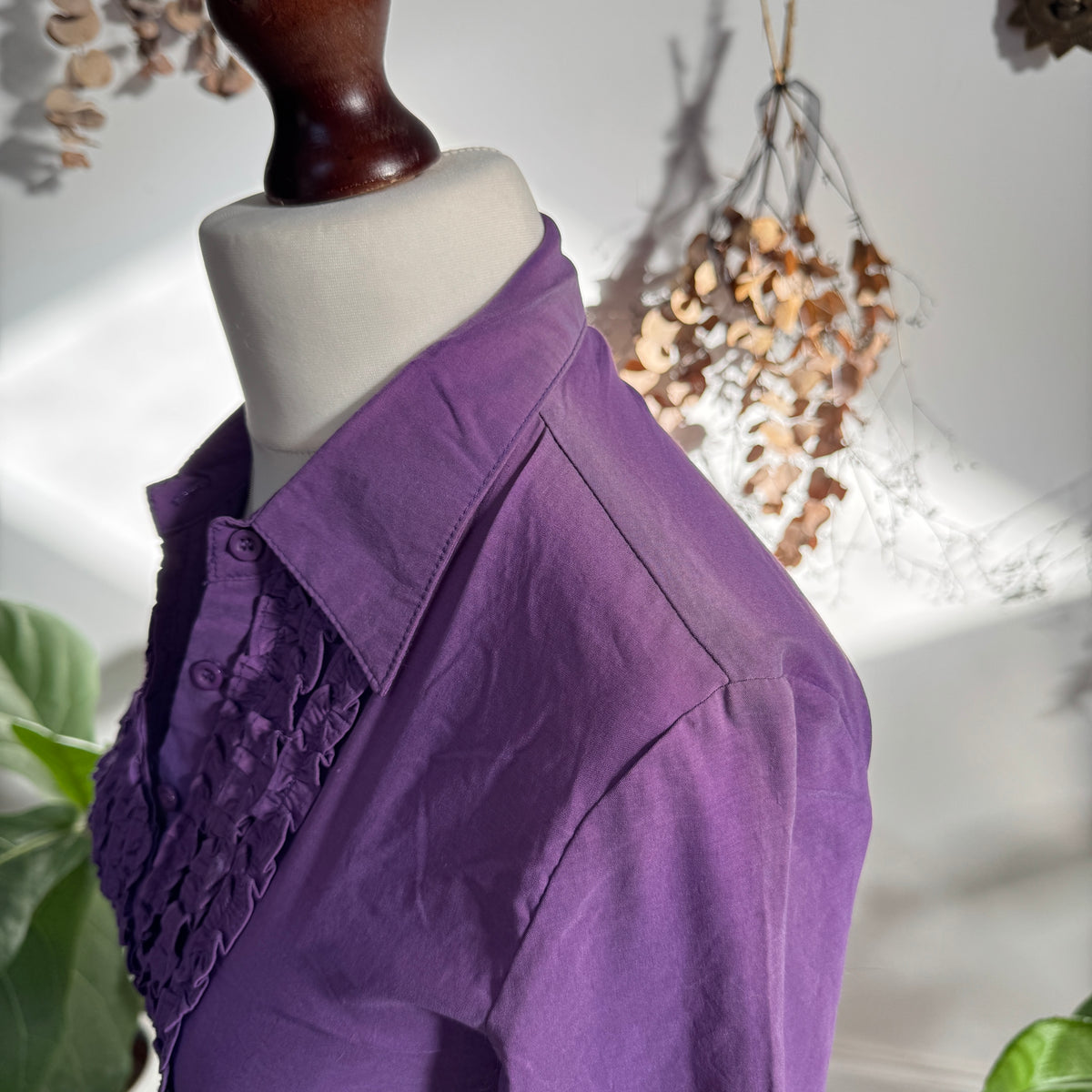 Purple shirt - size S