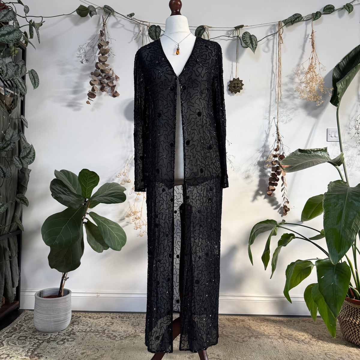 Beaded duster - size M/L
