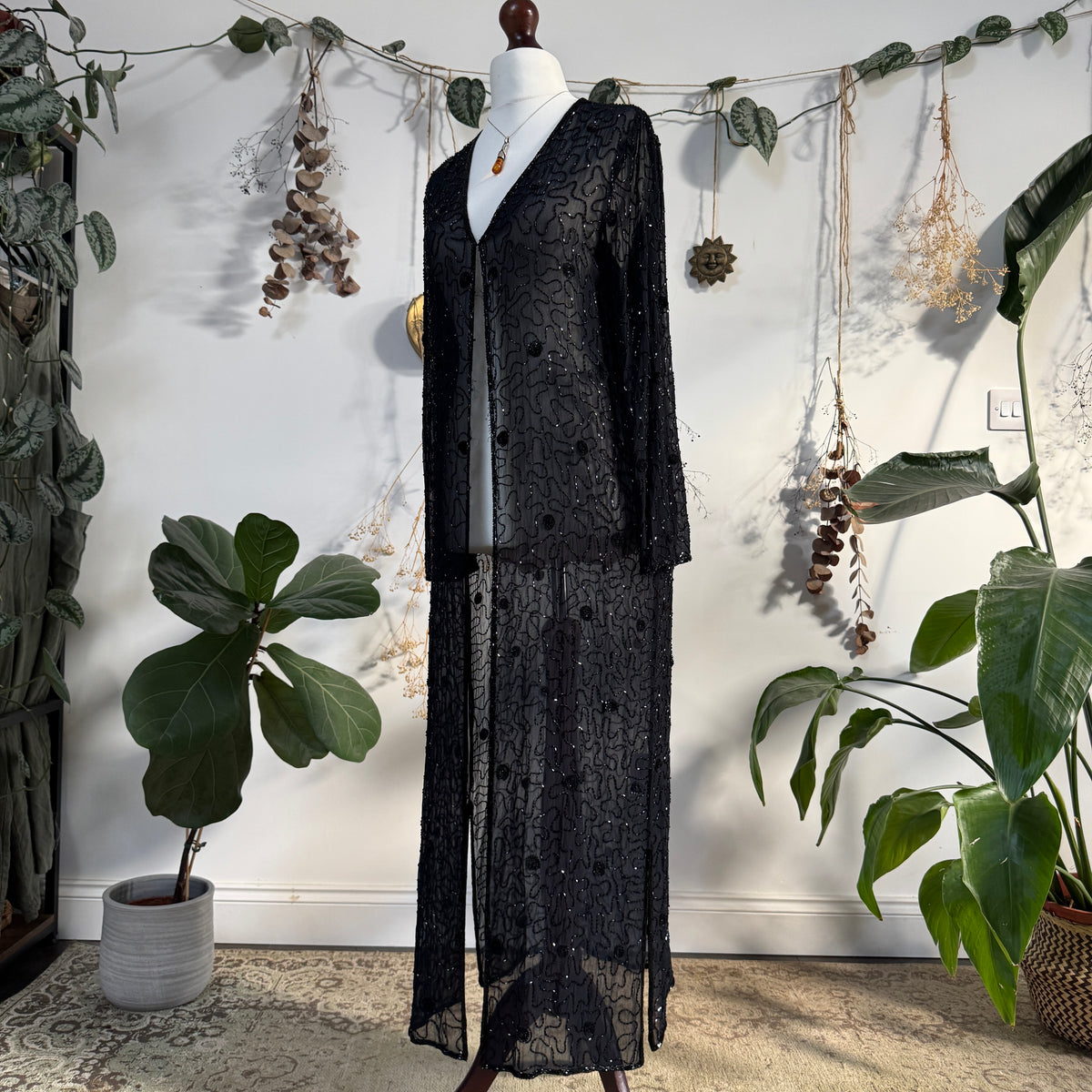 Beaded duster - size M/L