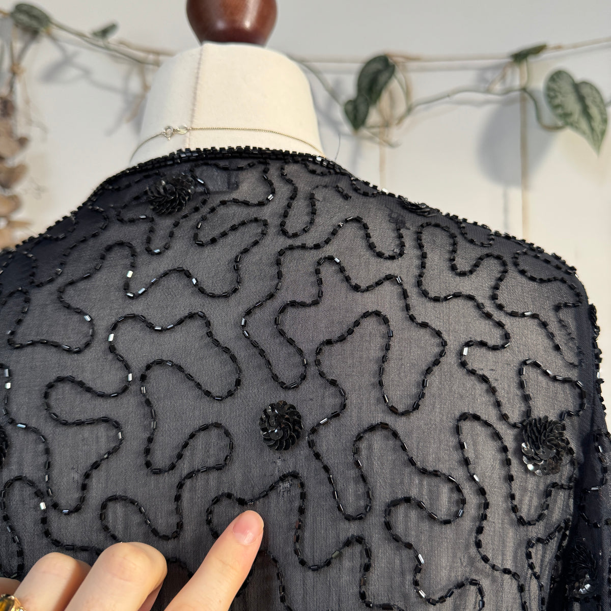 Beaded duster - size M/L