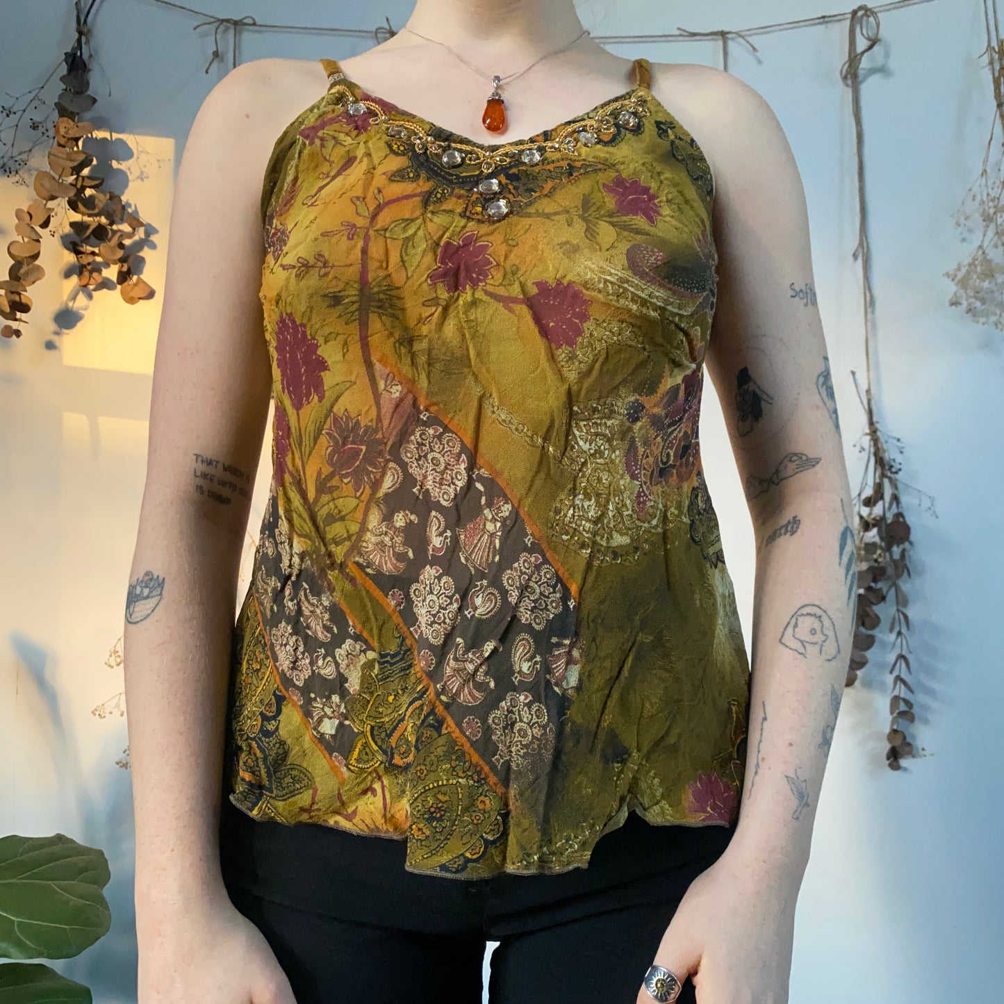 Earthy cami - size M