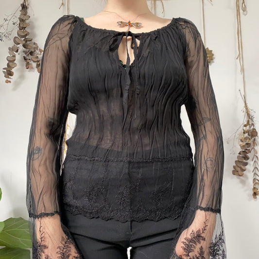 Black blouse - size M