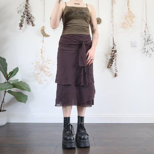 Brown skirt - size S/M