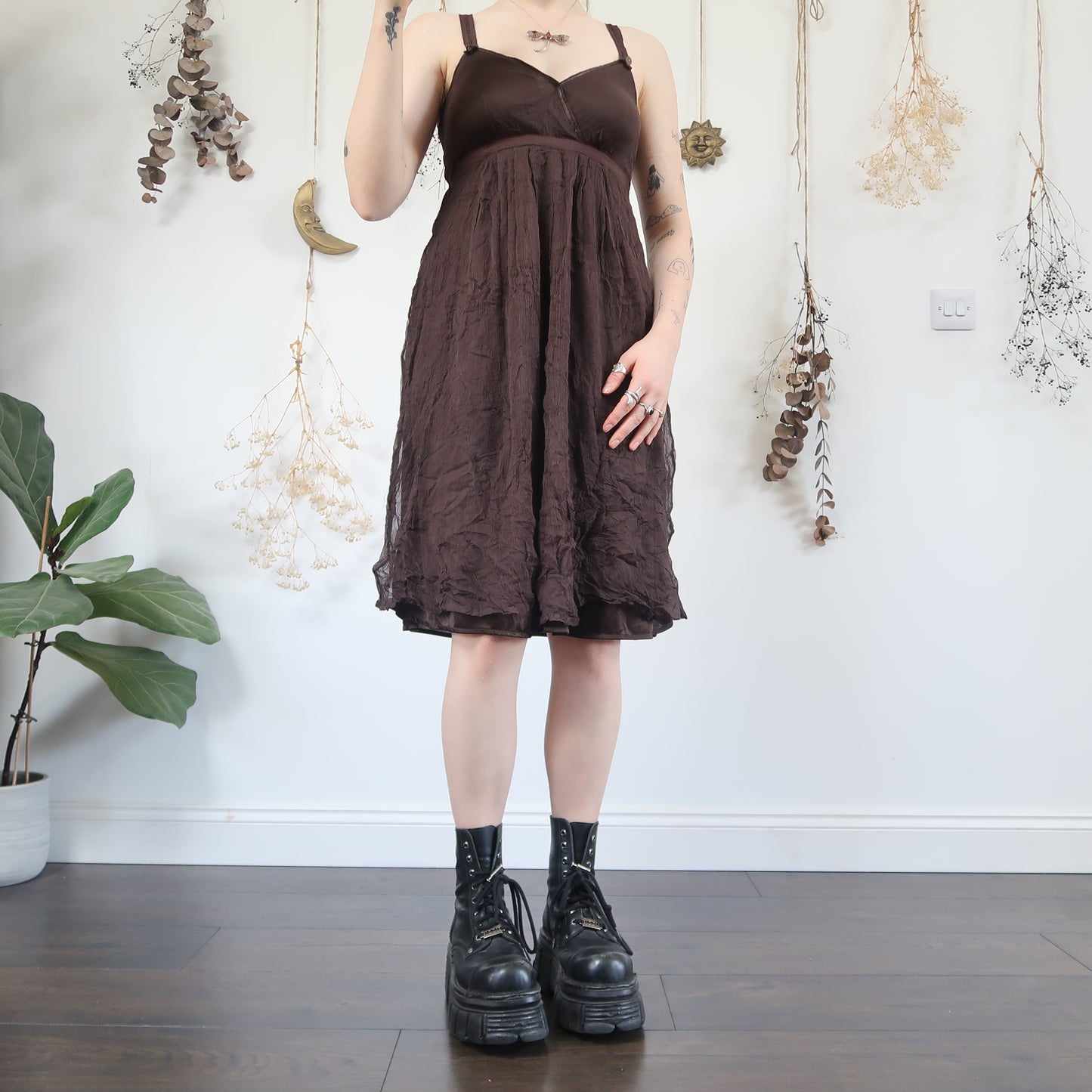 Brown dress - size S
