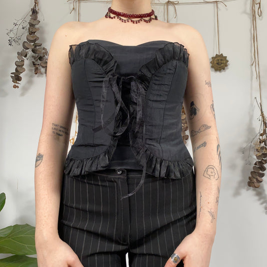 Black corset - size XS/S