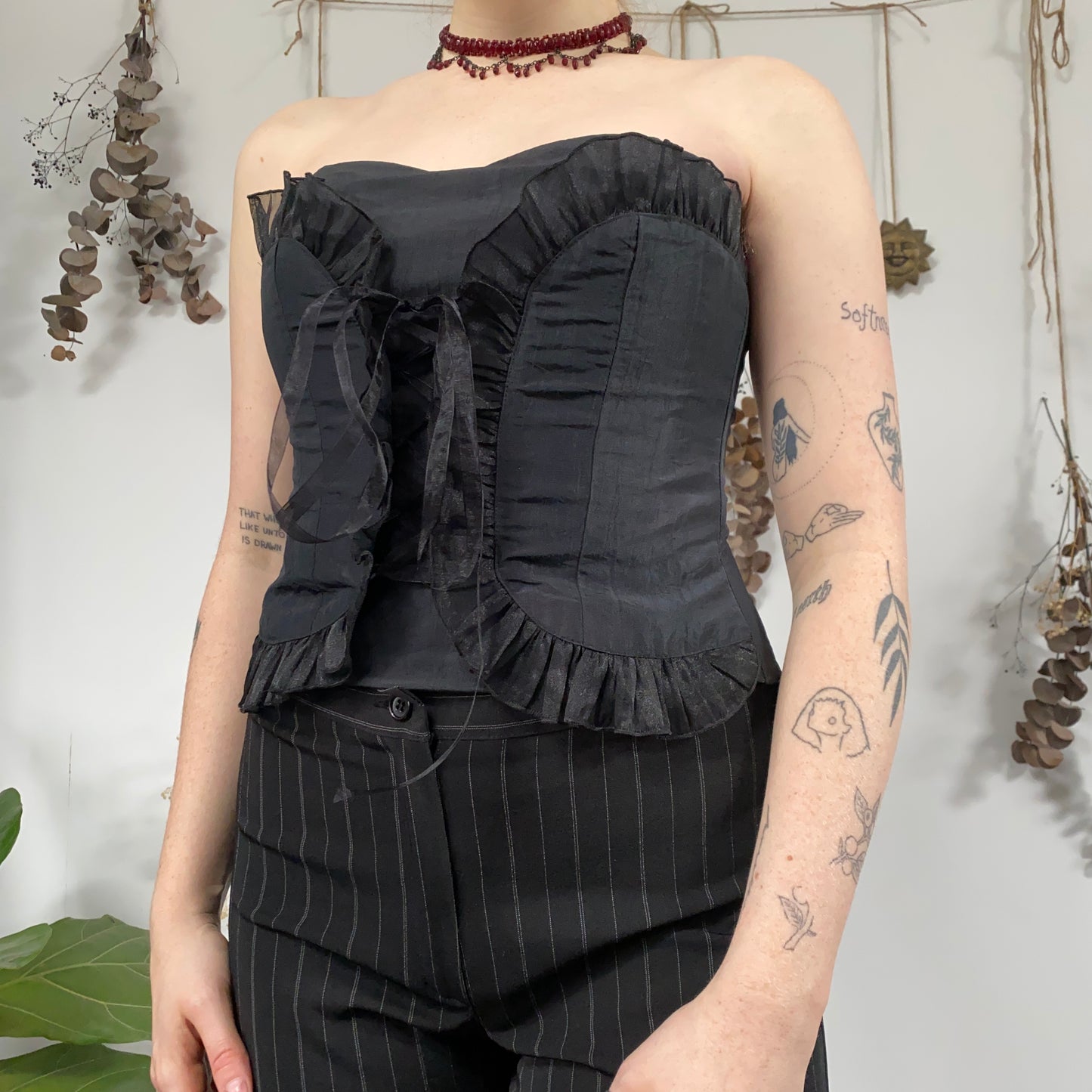 Black corset - size XS/S
