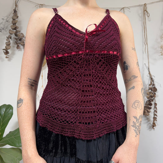 Crochet cami - size S