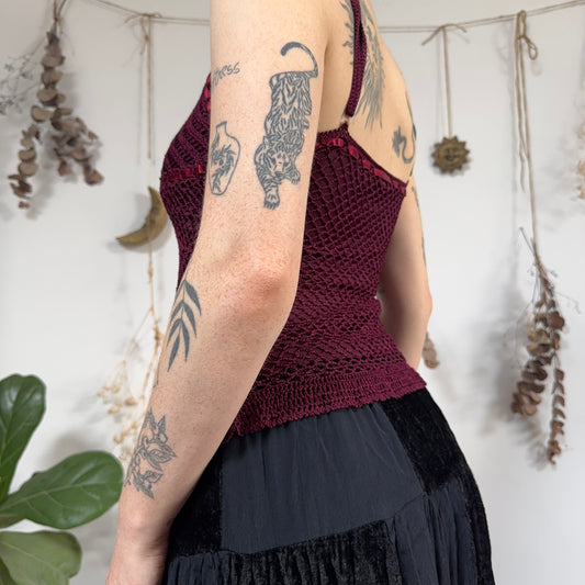 Crochet cami - size S