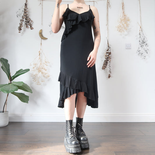 Black slinky dress - size M/L