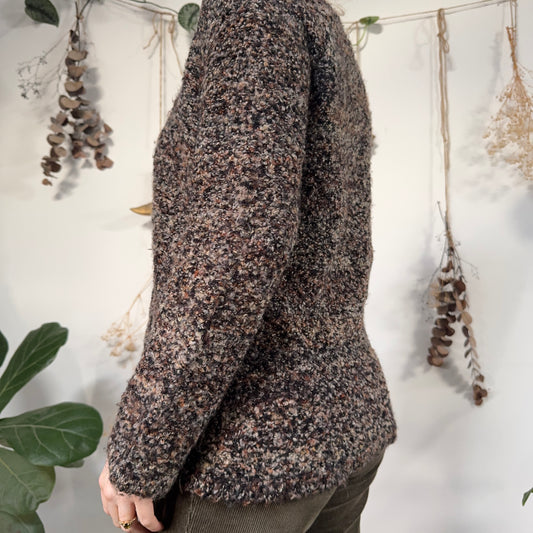 Earthy asymmetric jumper - size M