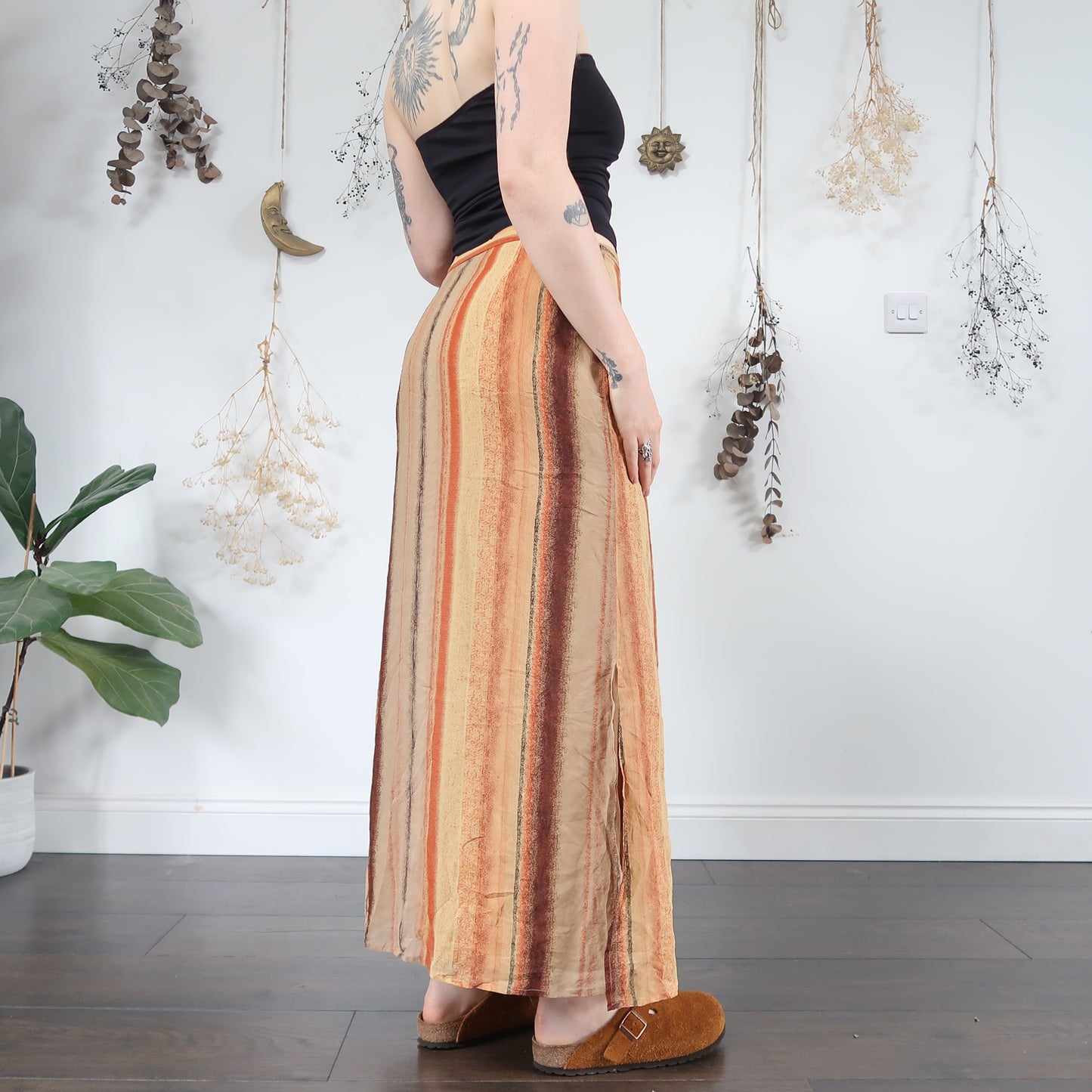 Earthy wrap skirt - size S/M/L