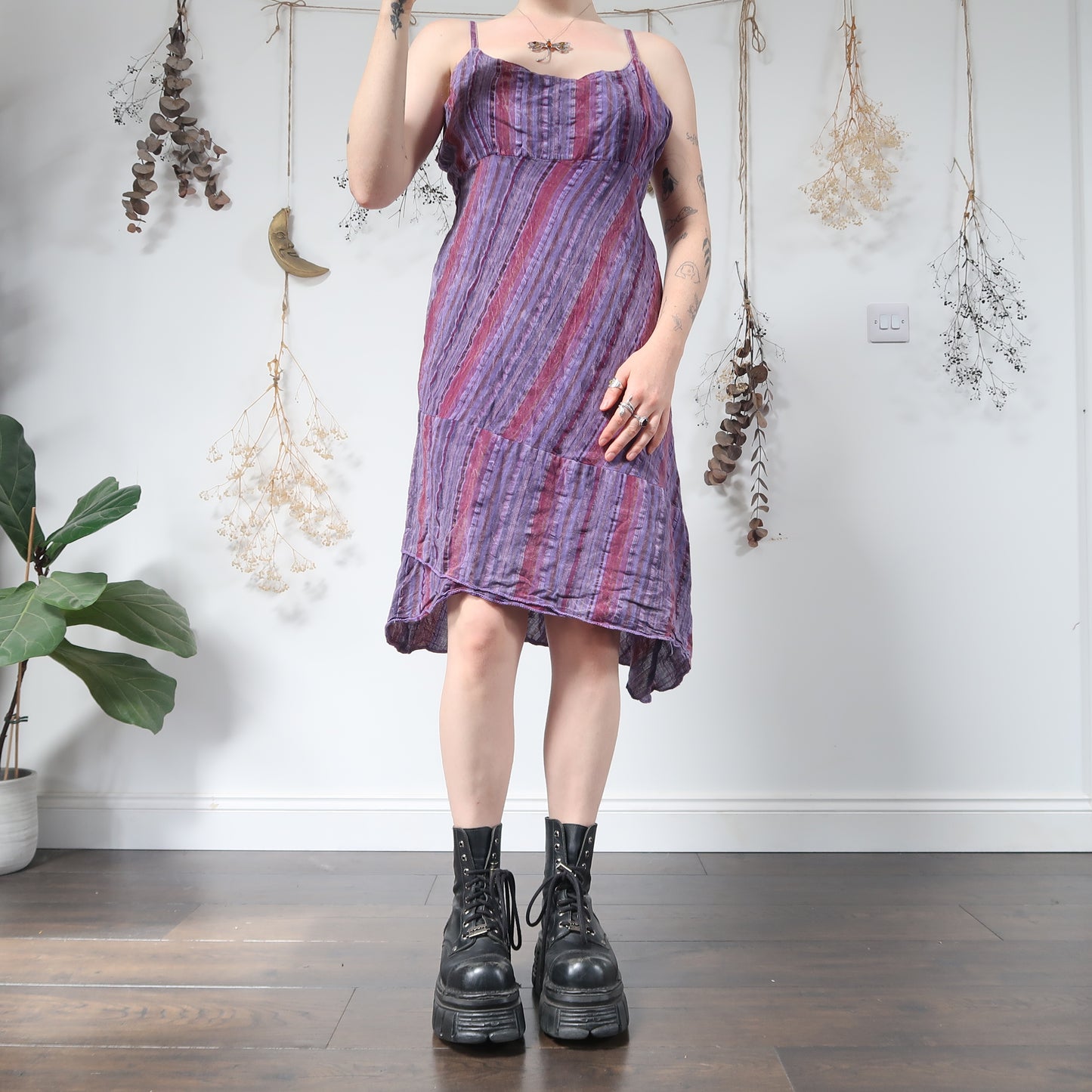 Purple dress - size L