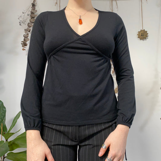 Black top - size S