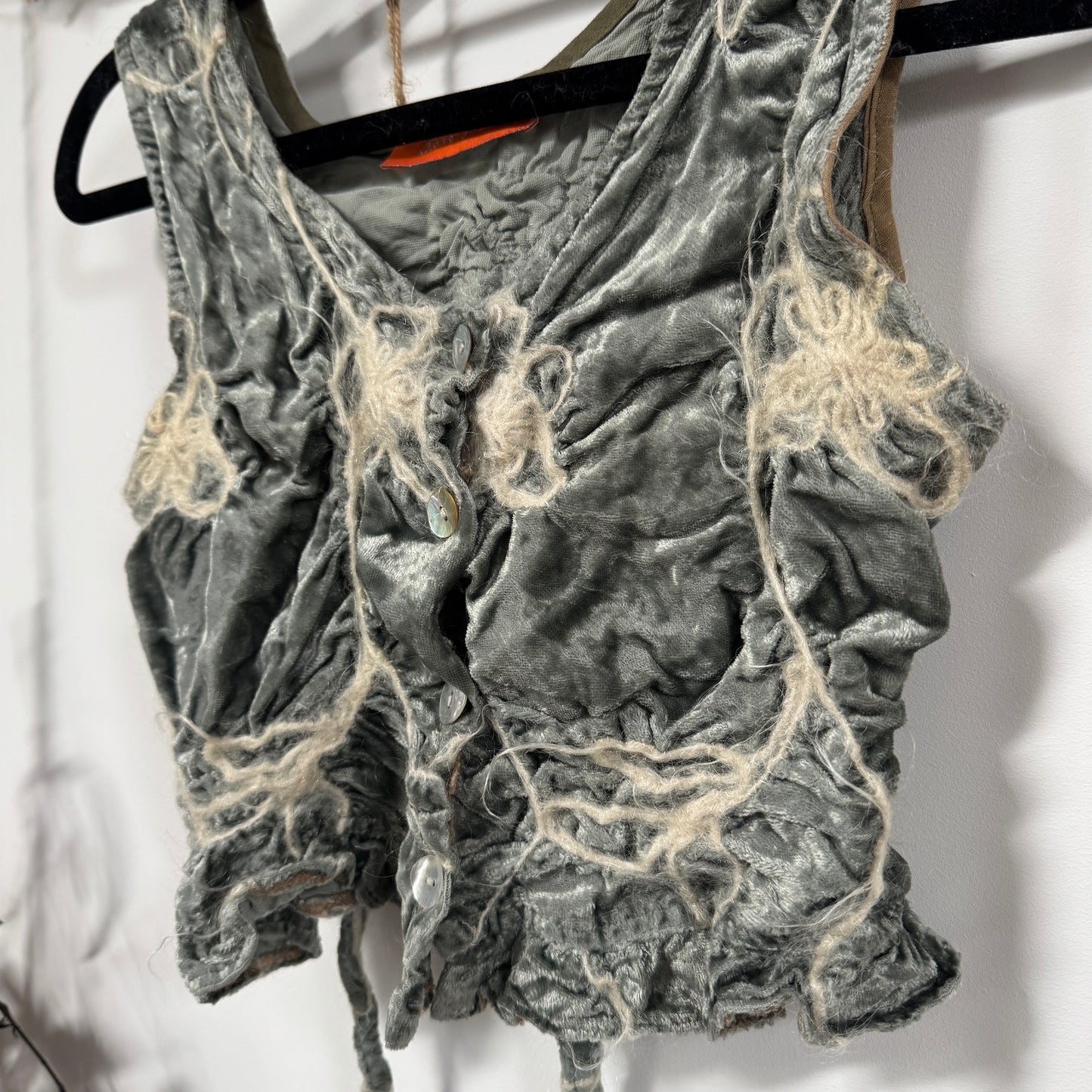 Velvet top - size XS
