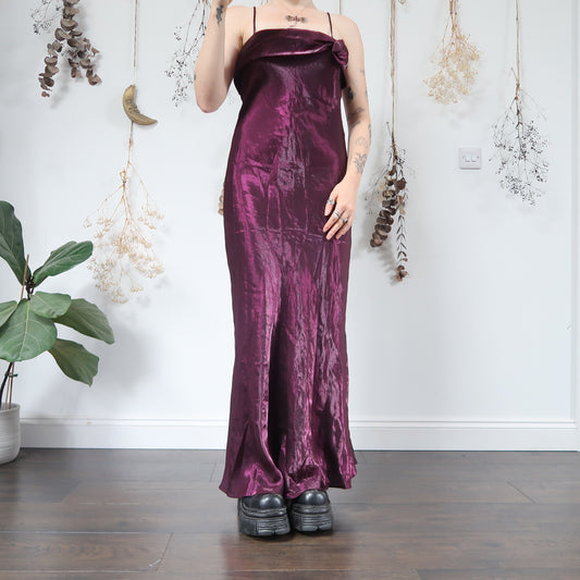 Purple iridescent dress - size M