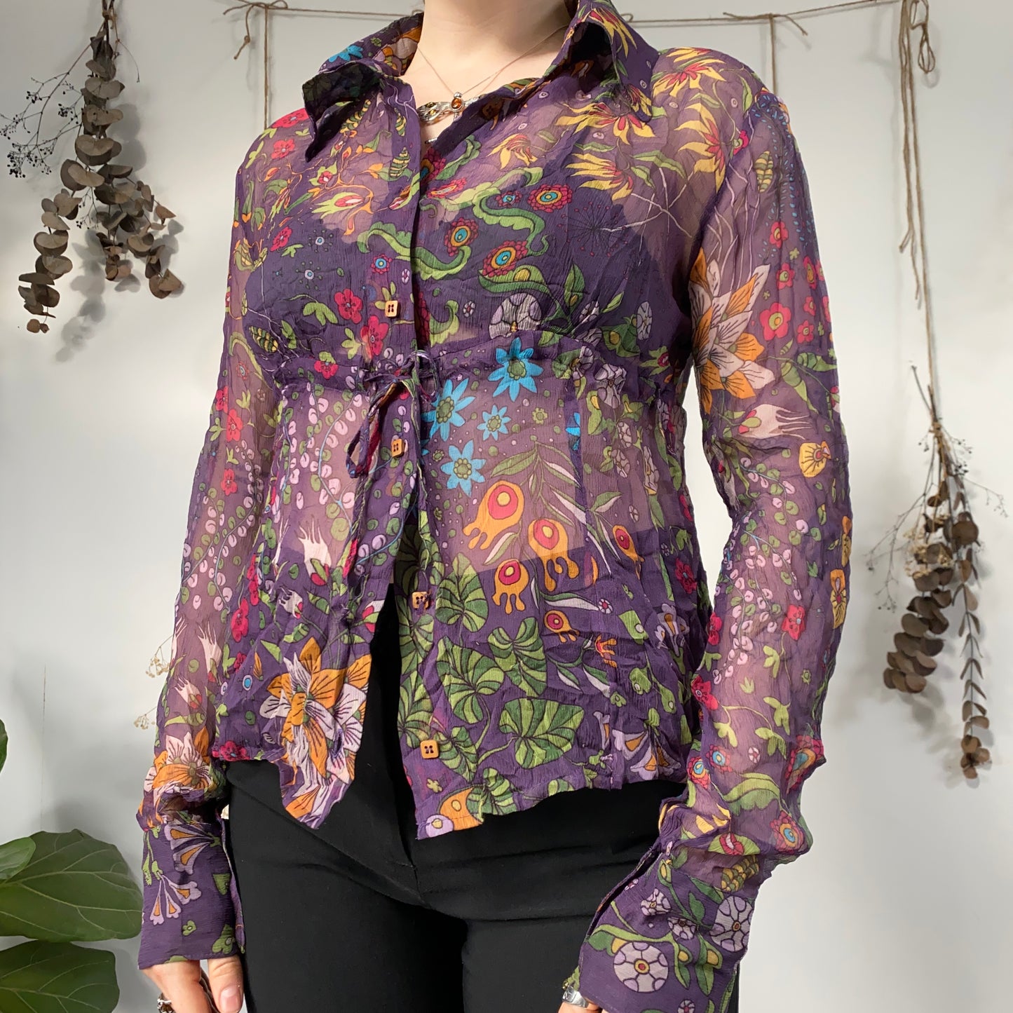 Purple blouse - size M