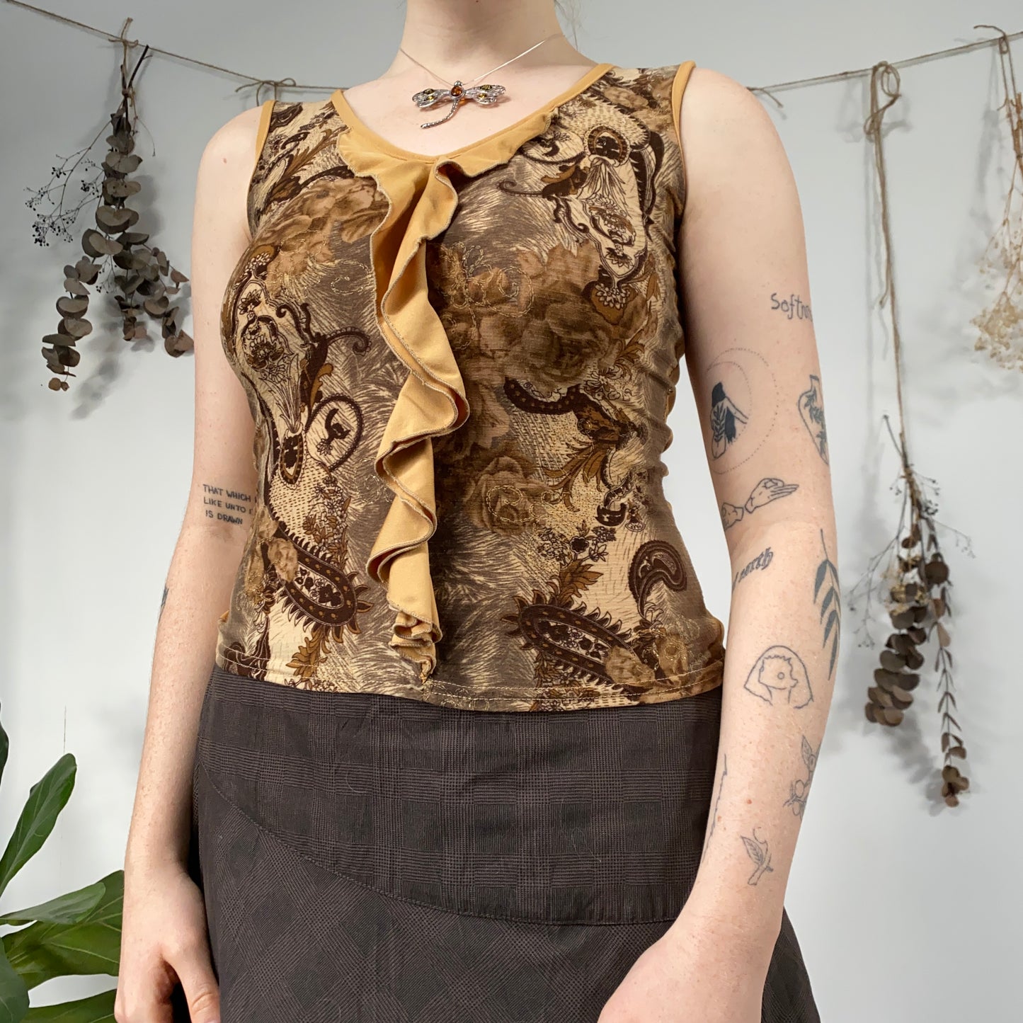 Earthy top - size S