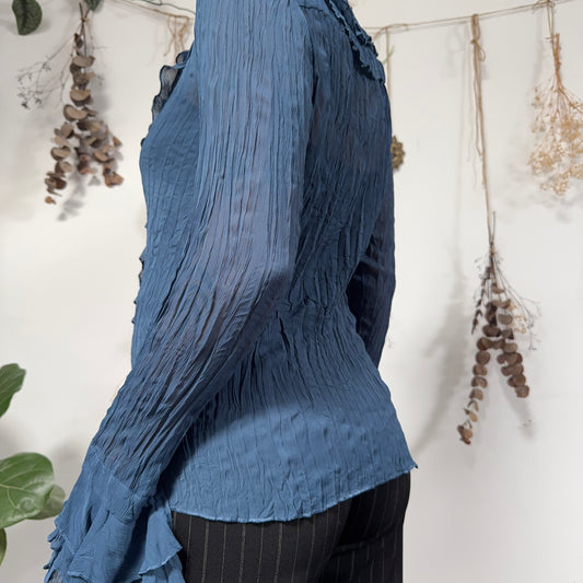 Blue blouse - size M/L