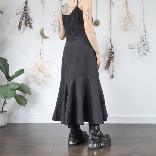 Black maxi dress - size M