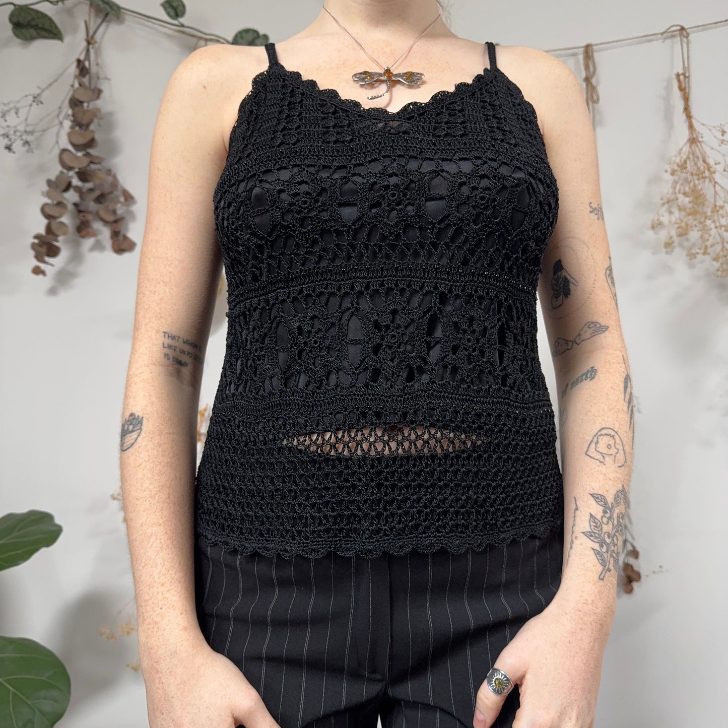 Crochet cami - size S/M