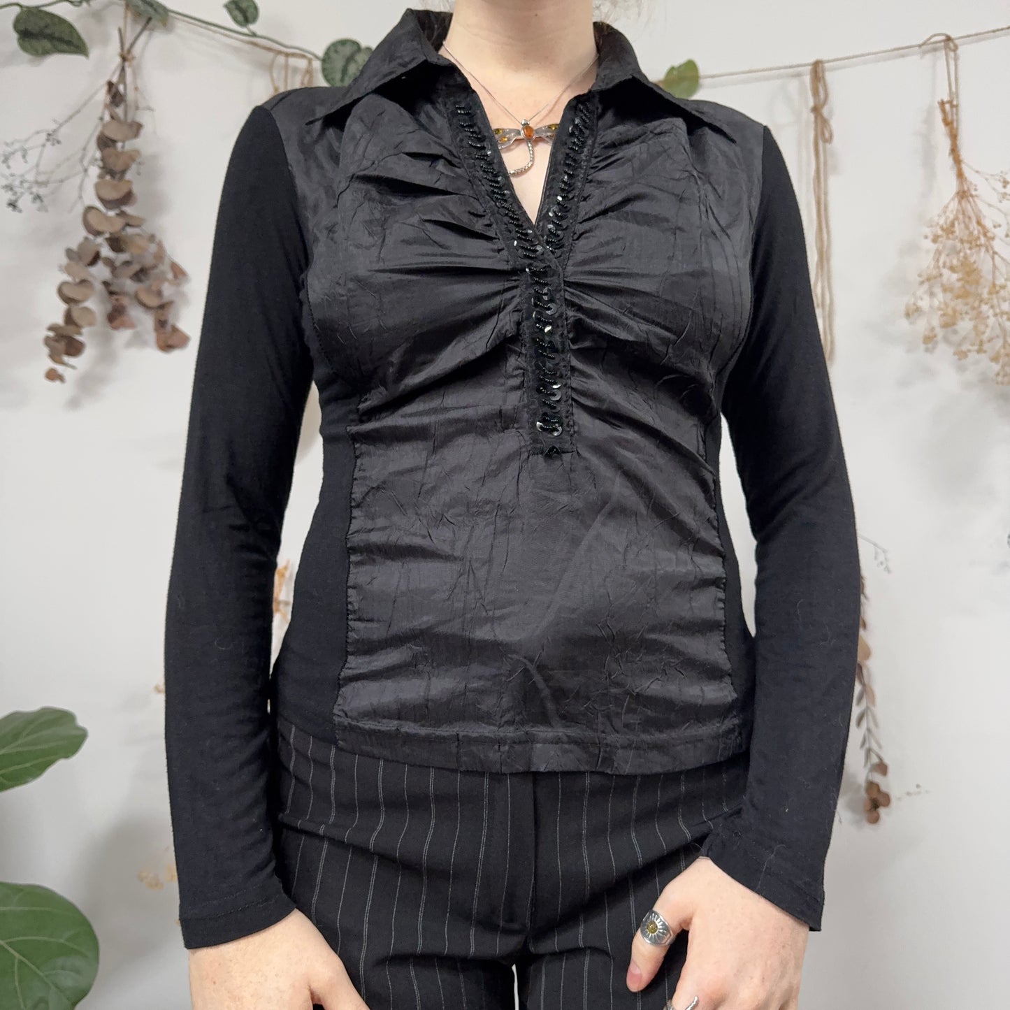 Black blouse - size M