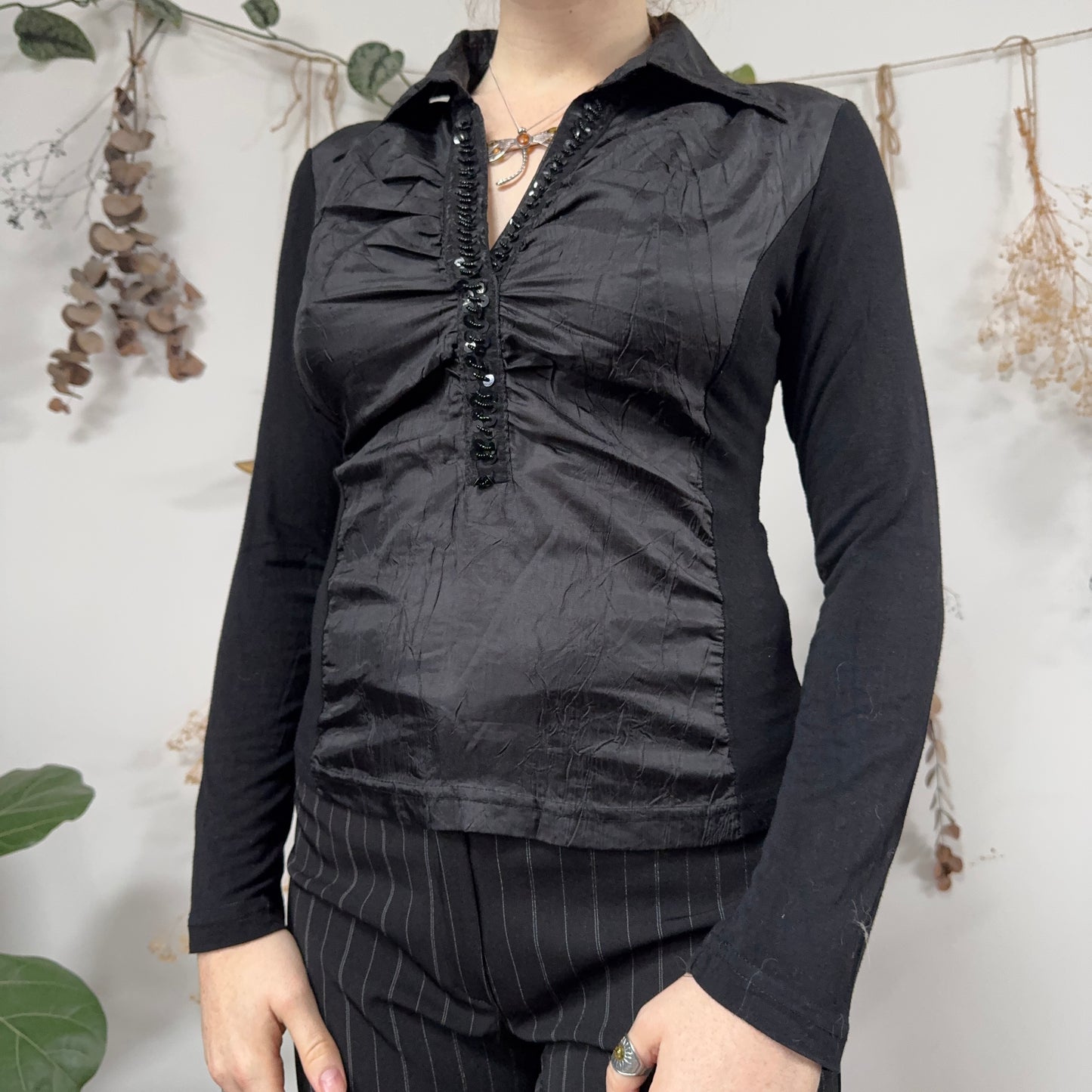 Black blouse - size M