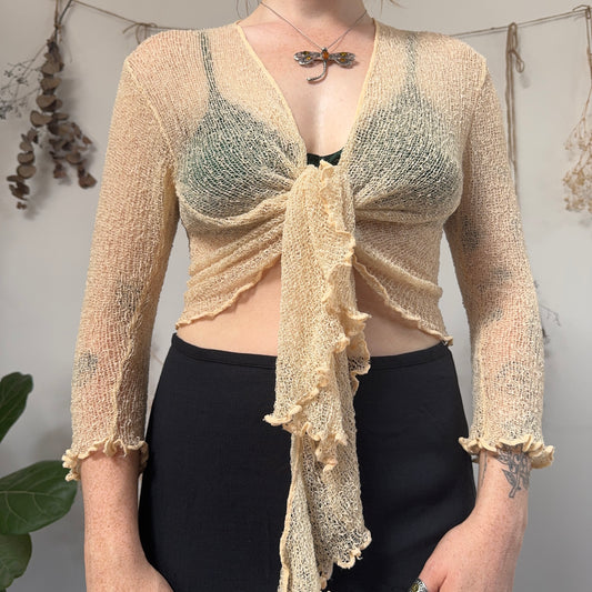 Cream bolero