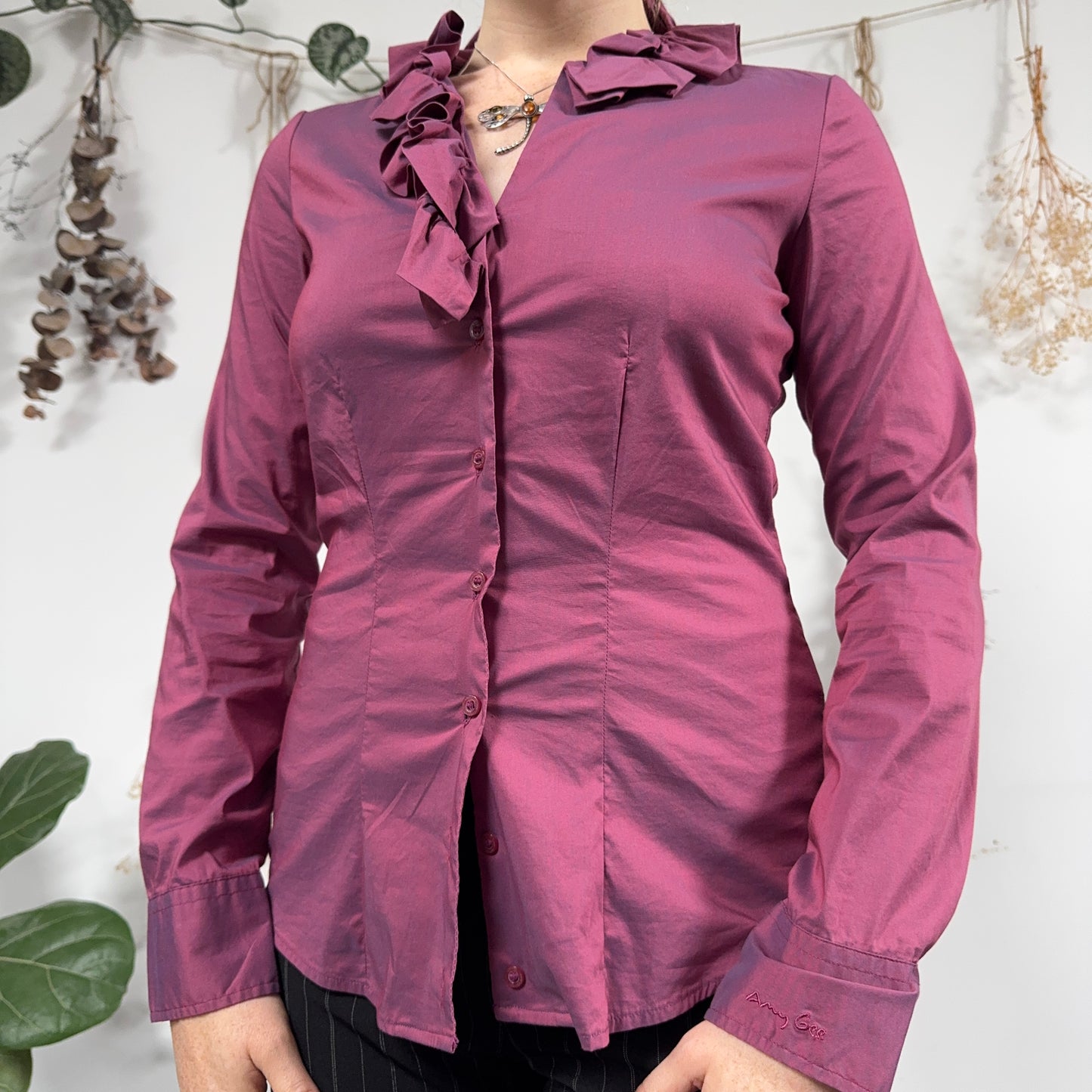 Two tone shirt - size S/M