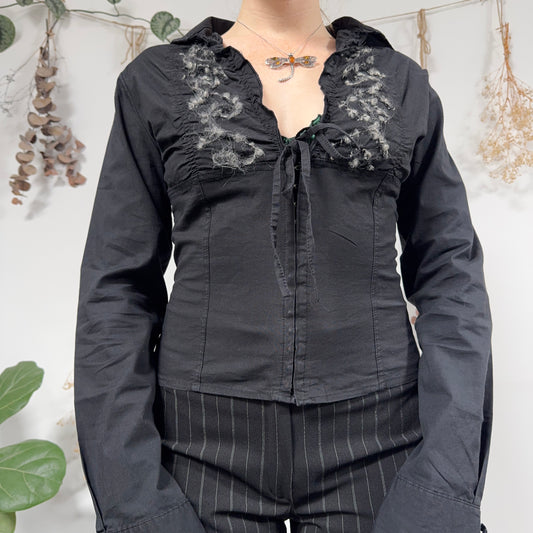 Black blouse - size M