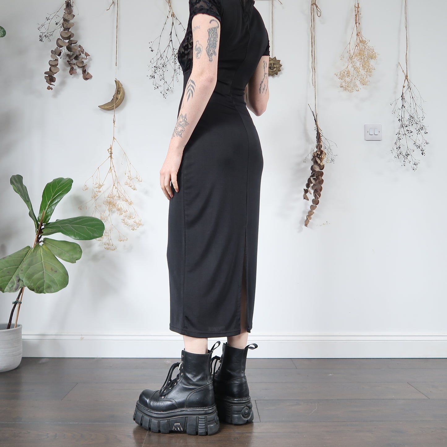 Black dress - size S/M