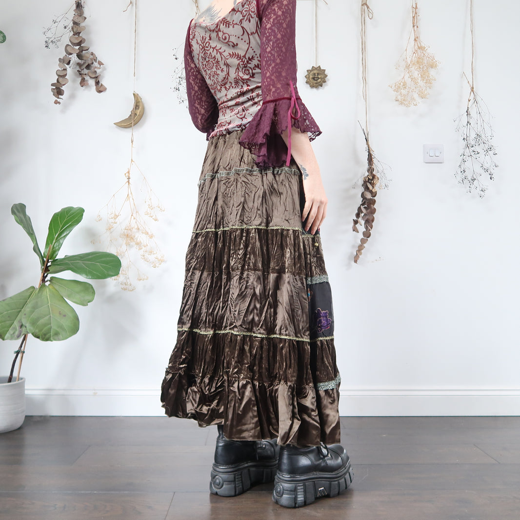 Thunder Mesa Petals Earthy Three Tier Skirt