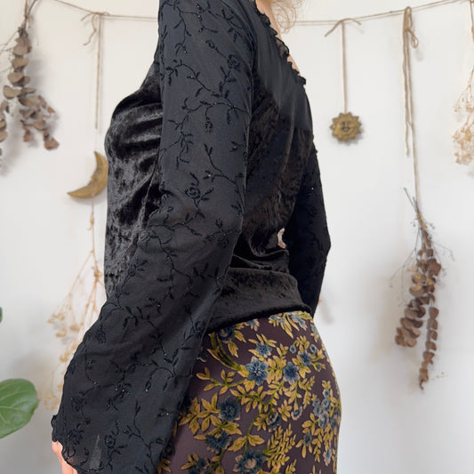 Witchy top - size M