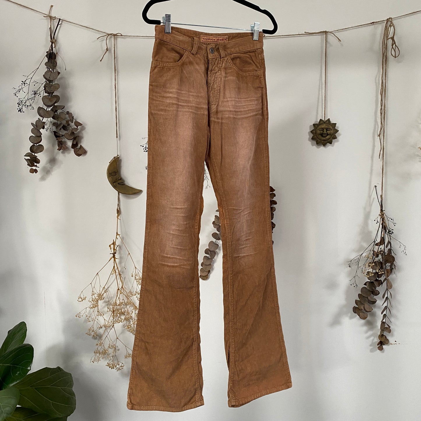 Corduroy flares - size XS/S