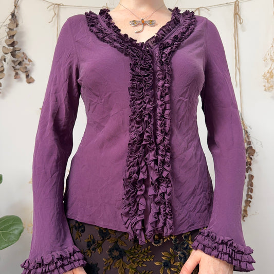 Purple blouse - size M