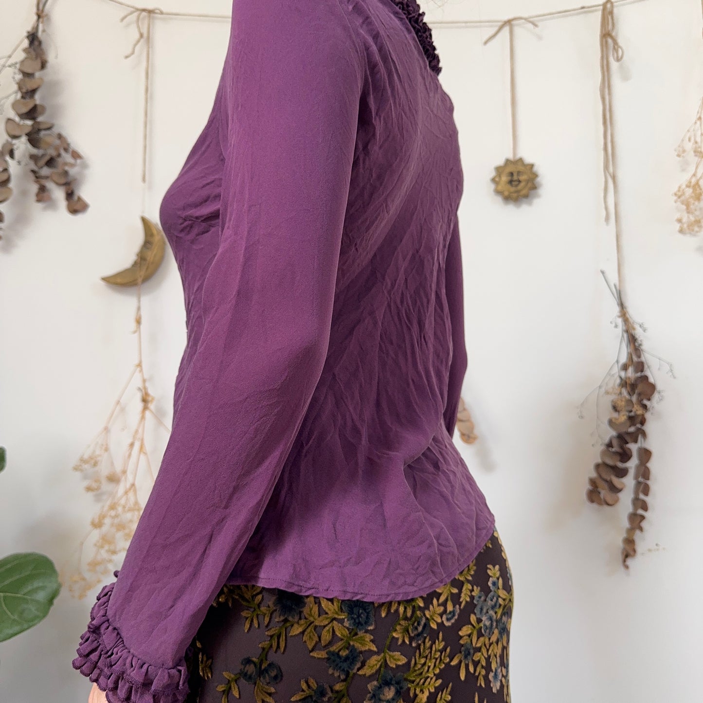 Purple blouse - size M