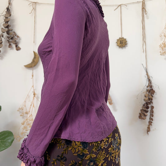 Purple blouse - size M