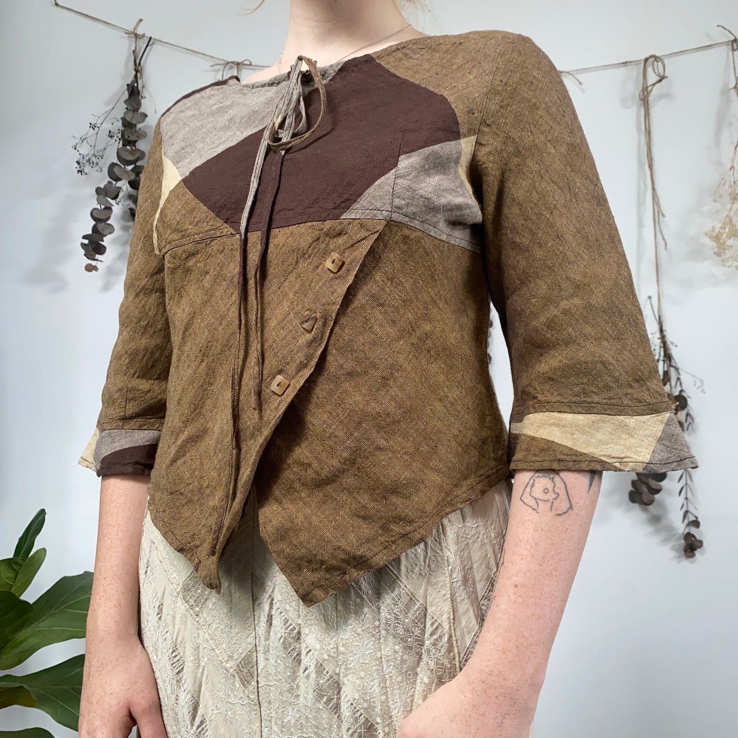 Earthy top - size S/M
