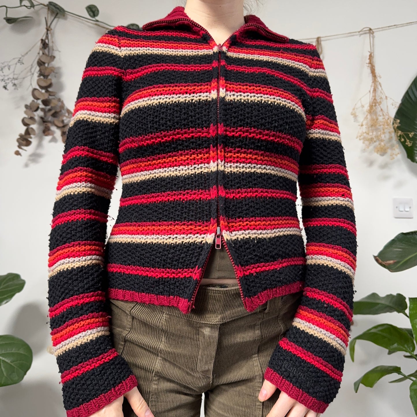 Stripe knit jumper - size S