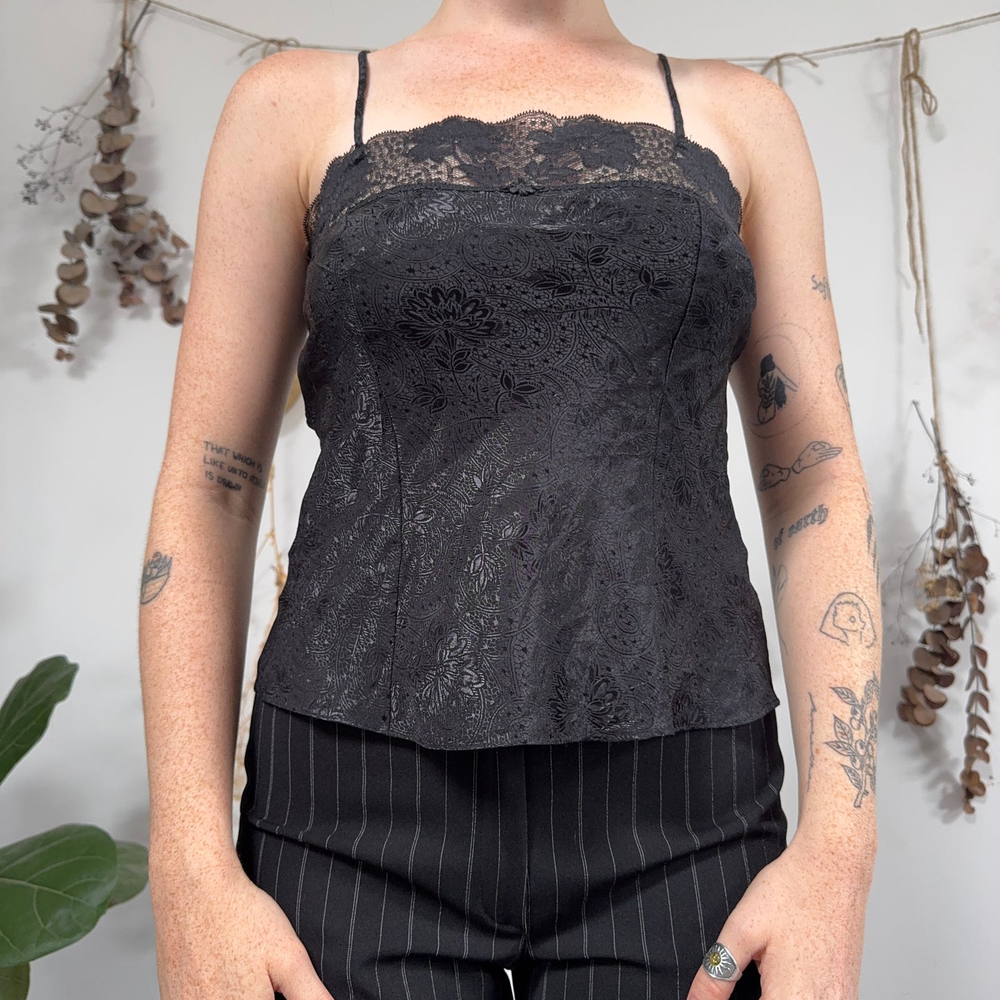 Black cami - size S