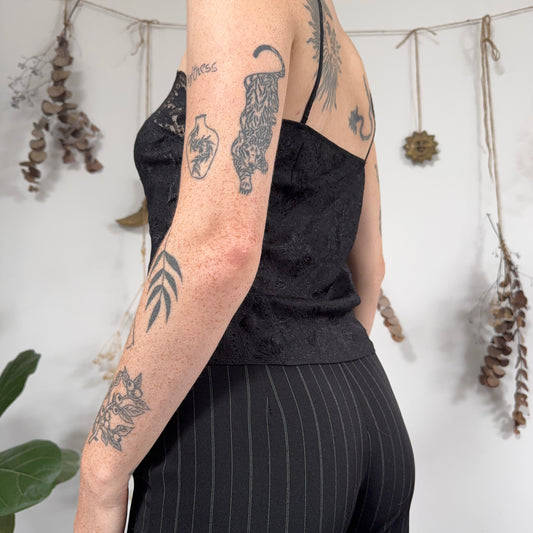 Black cami - size S