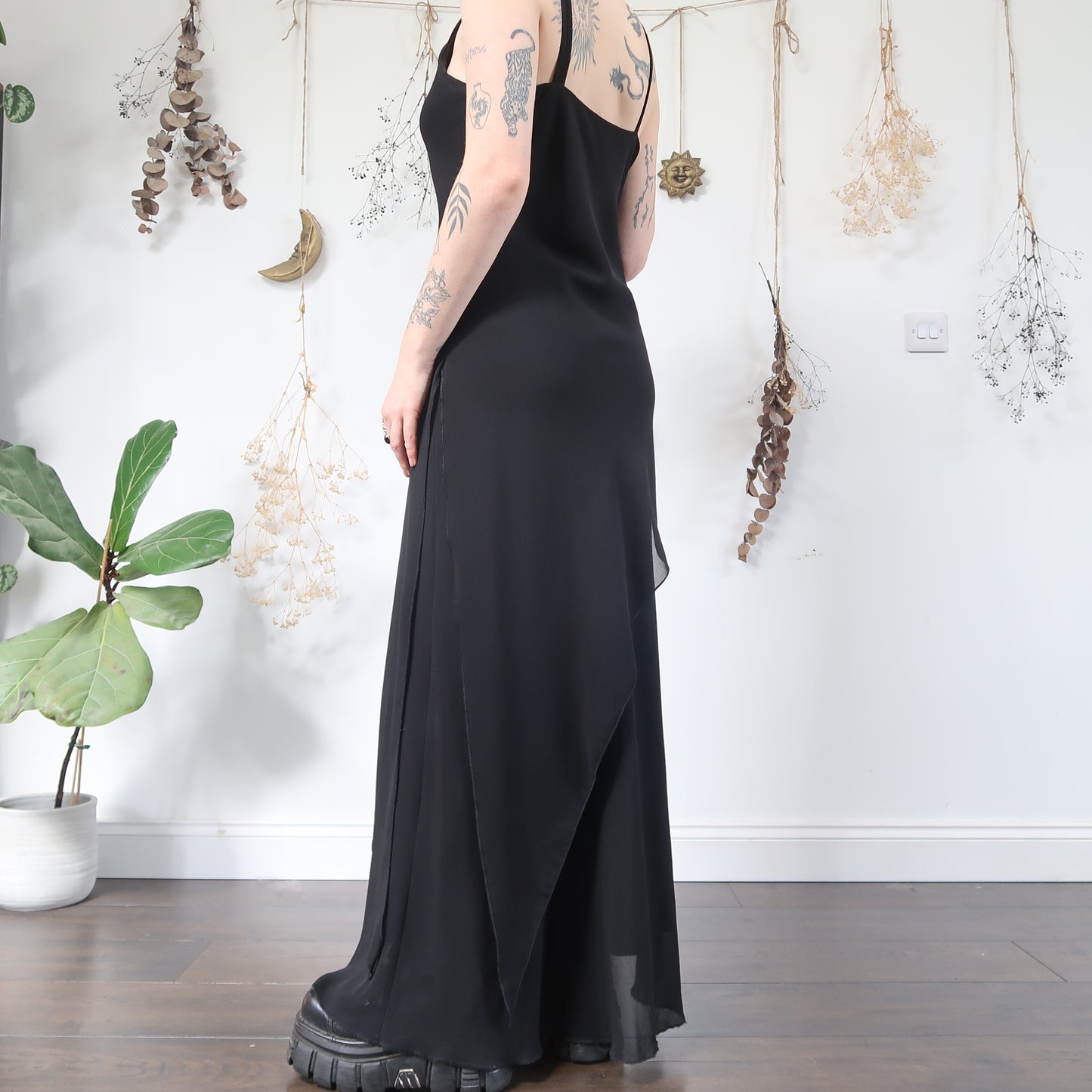 Black evening dress - size M