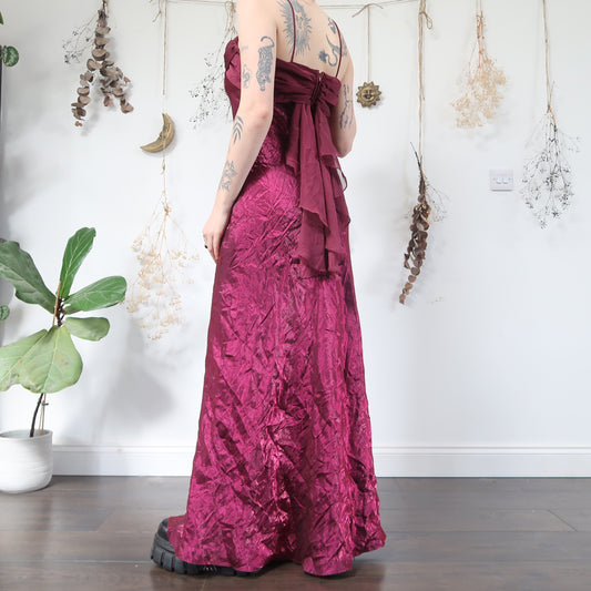 Purple iridescent dress - size M