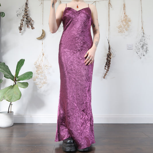 Purple iridescent dress - size M