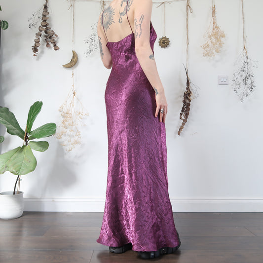 Purple iridescent dress - size M