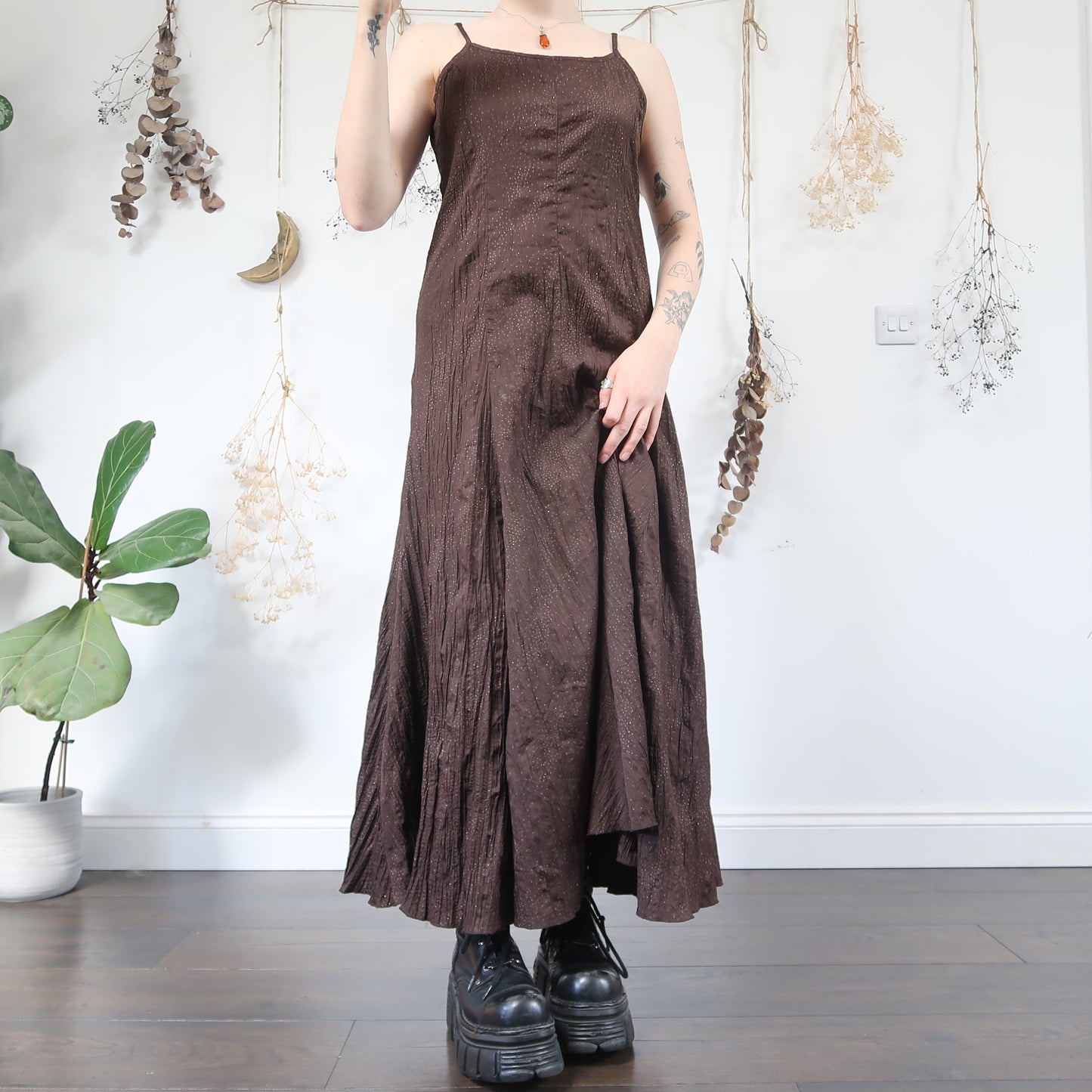 Brown dress - size M