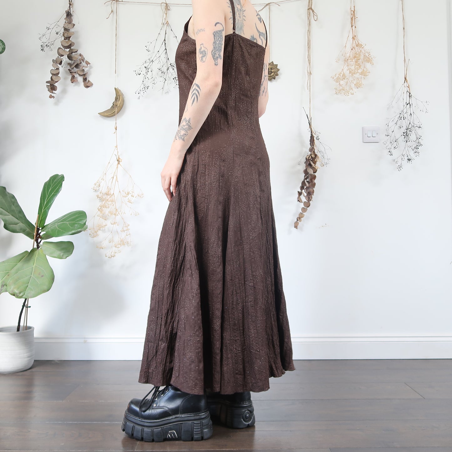 Brown dress - size M