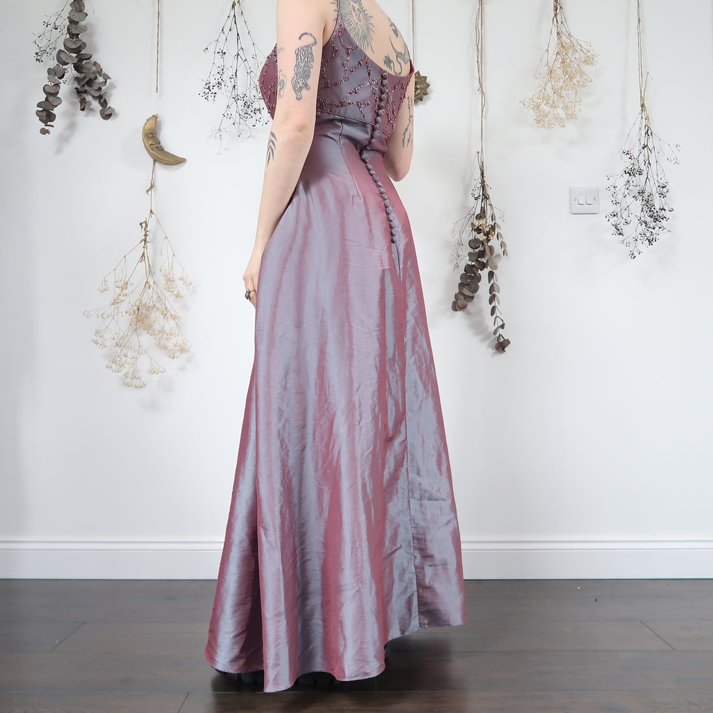 Purple prom dress - size 10