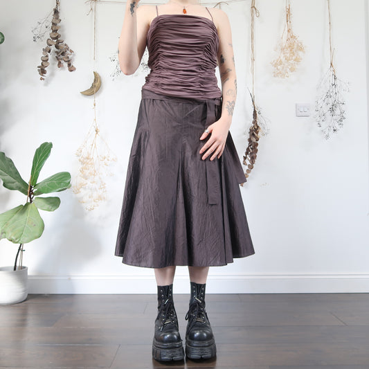 Slate purple skirt - size M