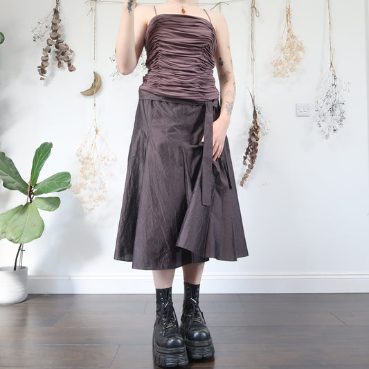 Slate purple skirt - size M